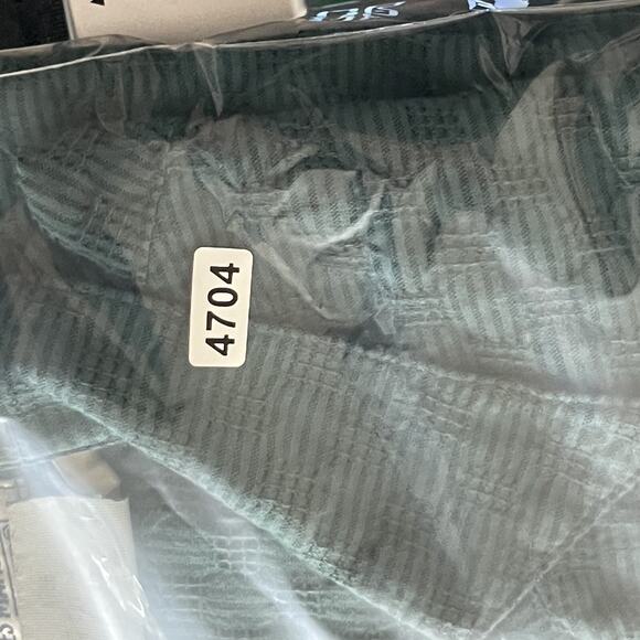 Vintage Guess Georges Marciano Shirt Mens 2 Green Textured Button Up 80s USA - Picture 15 of 15